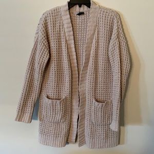 Cream knit cardigan